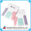 Carpeta de papel colorida popular de la impresión del tamaño a4 de China al por mayor
